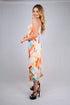 Viscose Long Spaghetti Strap Dress - D111